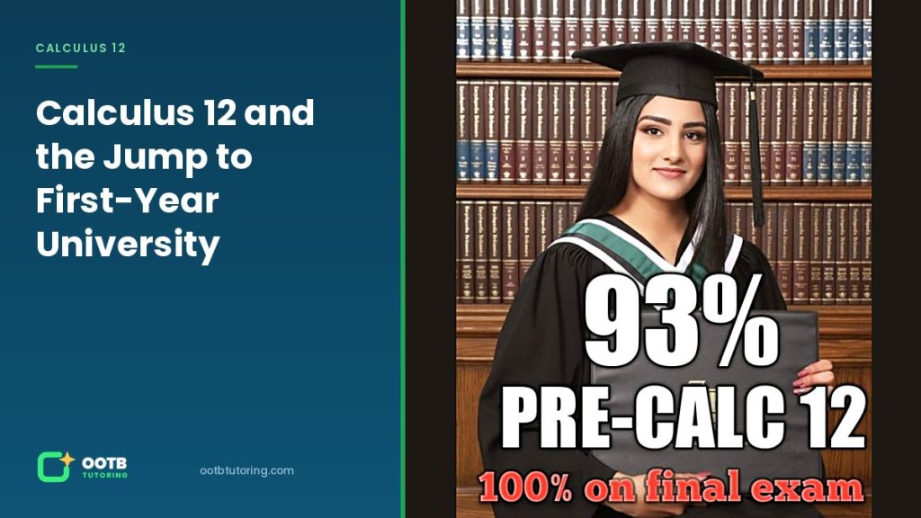 OOTB Tutoring graduate from Surrey BC who scored 100 percent on the Pre-Calculus 12 final