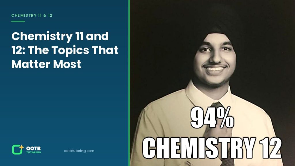 OOTB Tutoring student in Surrey BC who finished Chemistry 12 with 94 percent