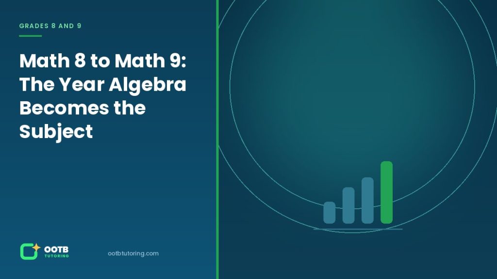 Math 8 to Math 9: The Year Algebra Becomes the Subject - OOTB Tutoring, Surrey BC