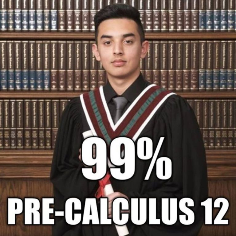 OOTB Tutoring student result: 99% in Pre-Calculus 12, Surrey BC