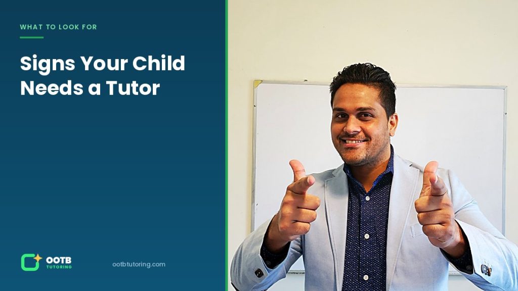 Math tutor at OOTB Tutoring in Surrey BC during a lesson