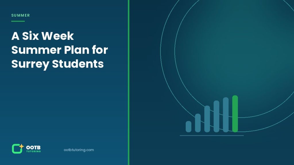 A Six Week Summer Plan for Surrey Students - OOTB Tutoring, Surrey BC